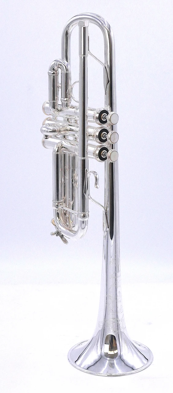Pre-Owned Bach Artisan C Trumpet in Silver Plate 