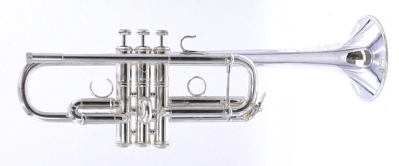 Pre-Owned Bach Artisan C Trumpet in Silver Plate 