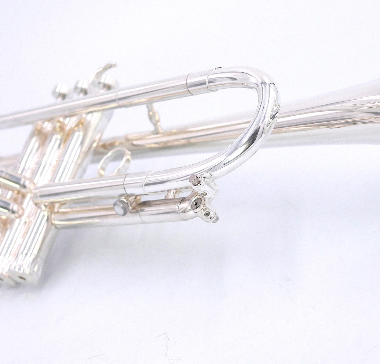 Just arrived!  Pre-Owned Lotus Lead/Solo Model Trumpet in Silver Plate 