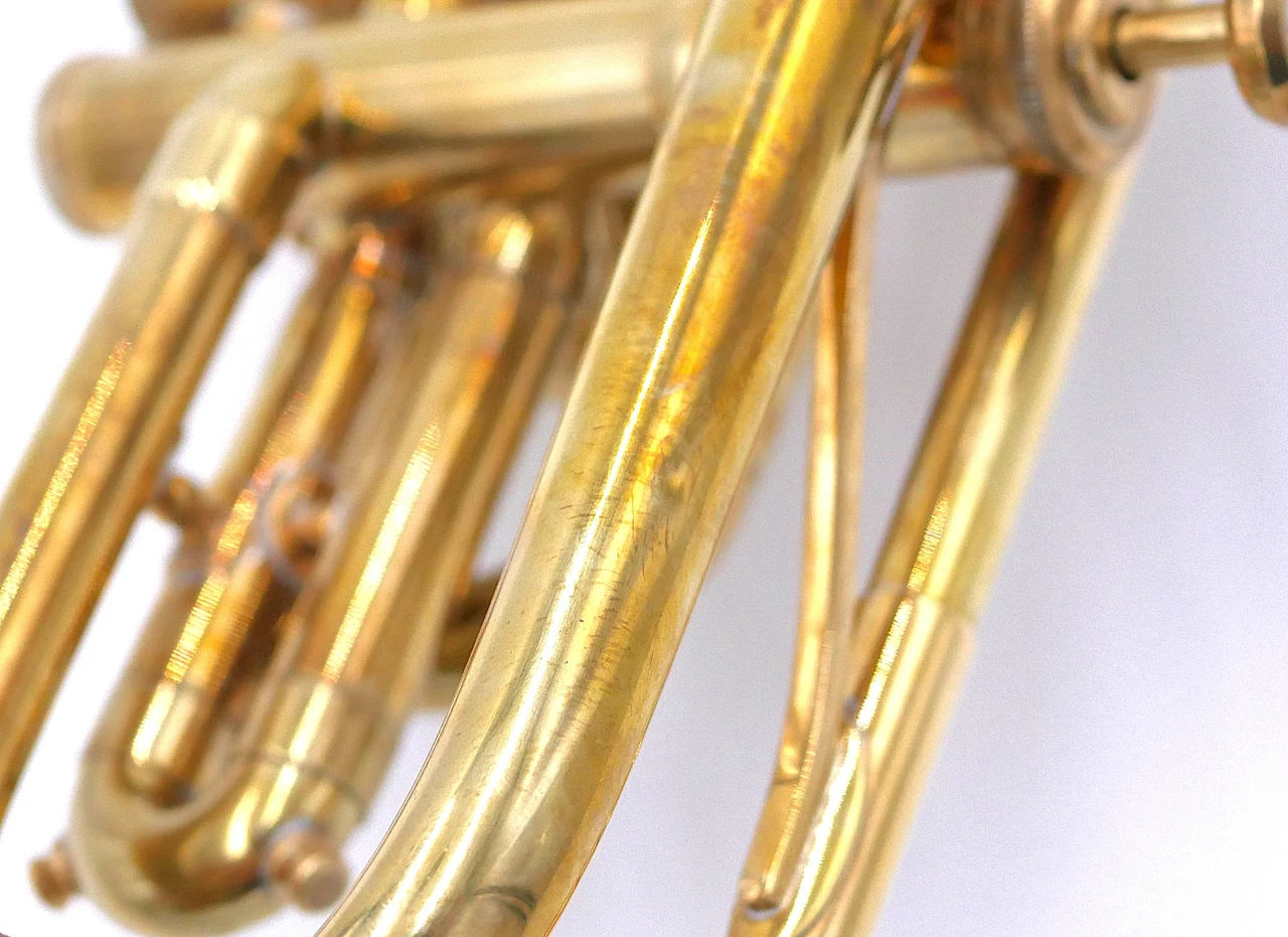 1955 Martin Committee Cornet in Raw Brass 