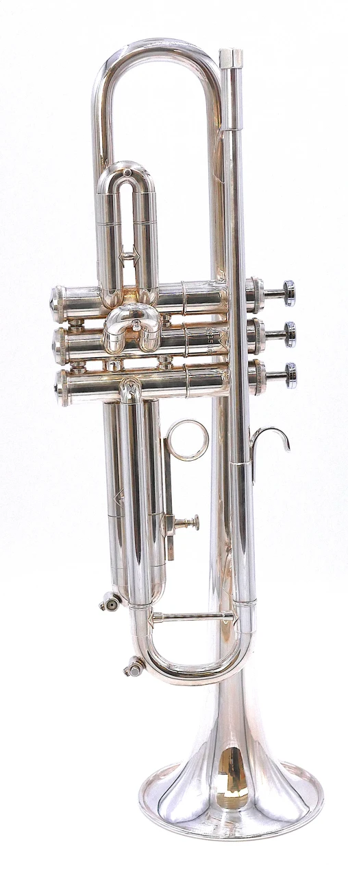 Pre-Owned Getzen Eterna Severinsen Model Trumpet in Silver Plate   