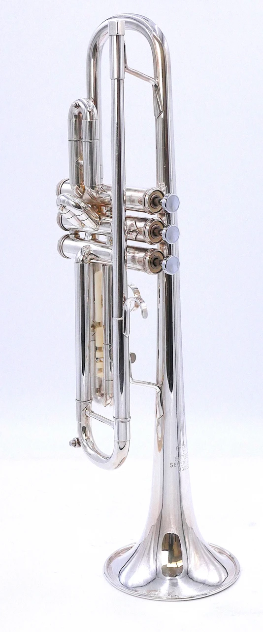 Pre-Owned Getzen Eterna Severinsen Model Trumpet in Silver Plate   