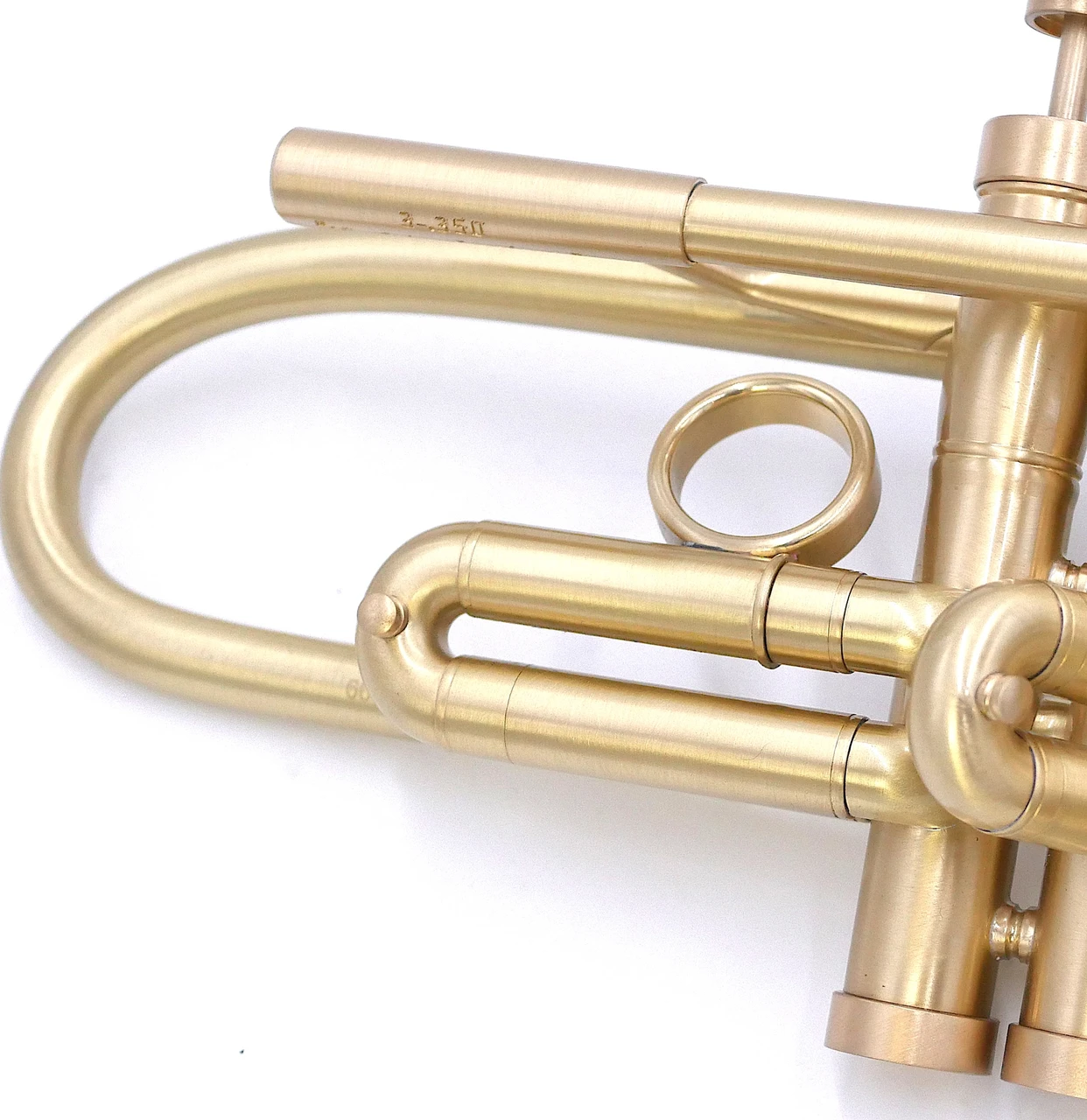 Quarter-tone Awesomeness! Bell Trumpets BT3-350-600Y 4 Valve Trumpet in Satin Lacquer 