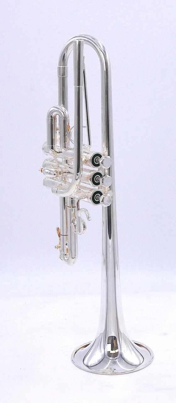 Like-New  Schilke E3L Eb/D Trumpet in Silver Plate