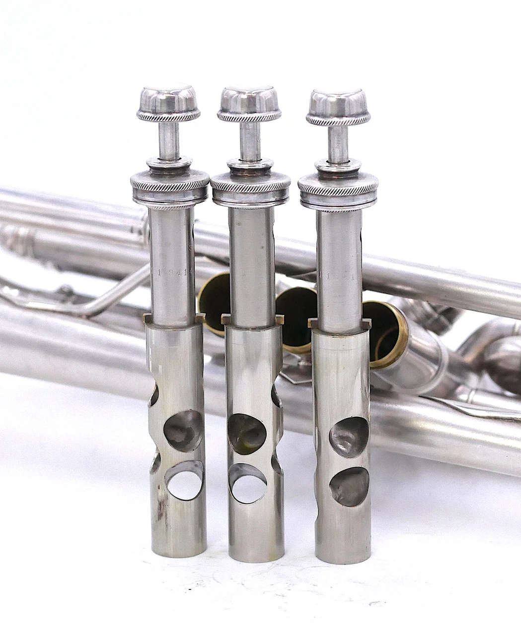 1938/39 York "Trumpet Model" Cornet in Silver Plate