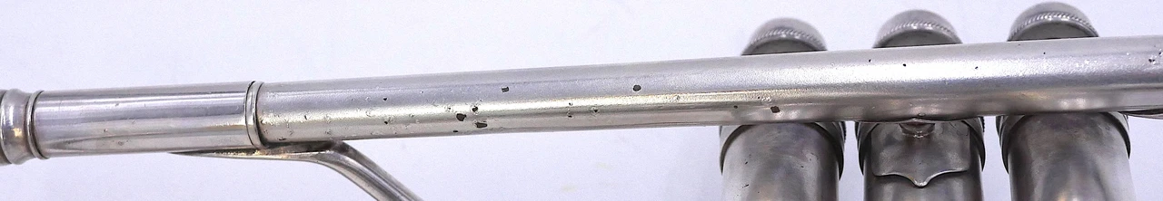 1938/39 York "Trumpet Model" Cornet in Silver Plate