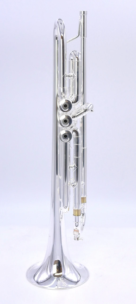 RED TAG SALE! S.E. Shires Model B Trumpet in Silver Plate  open box demo!