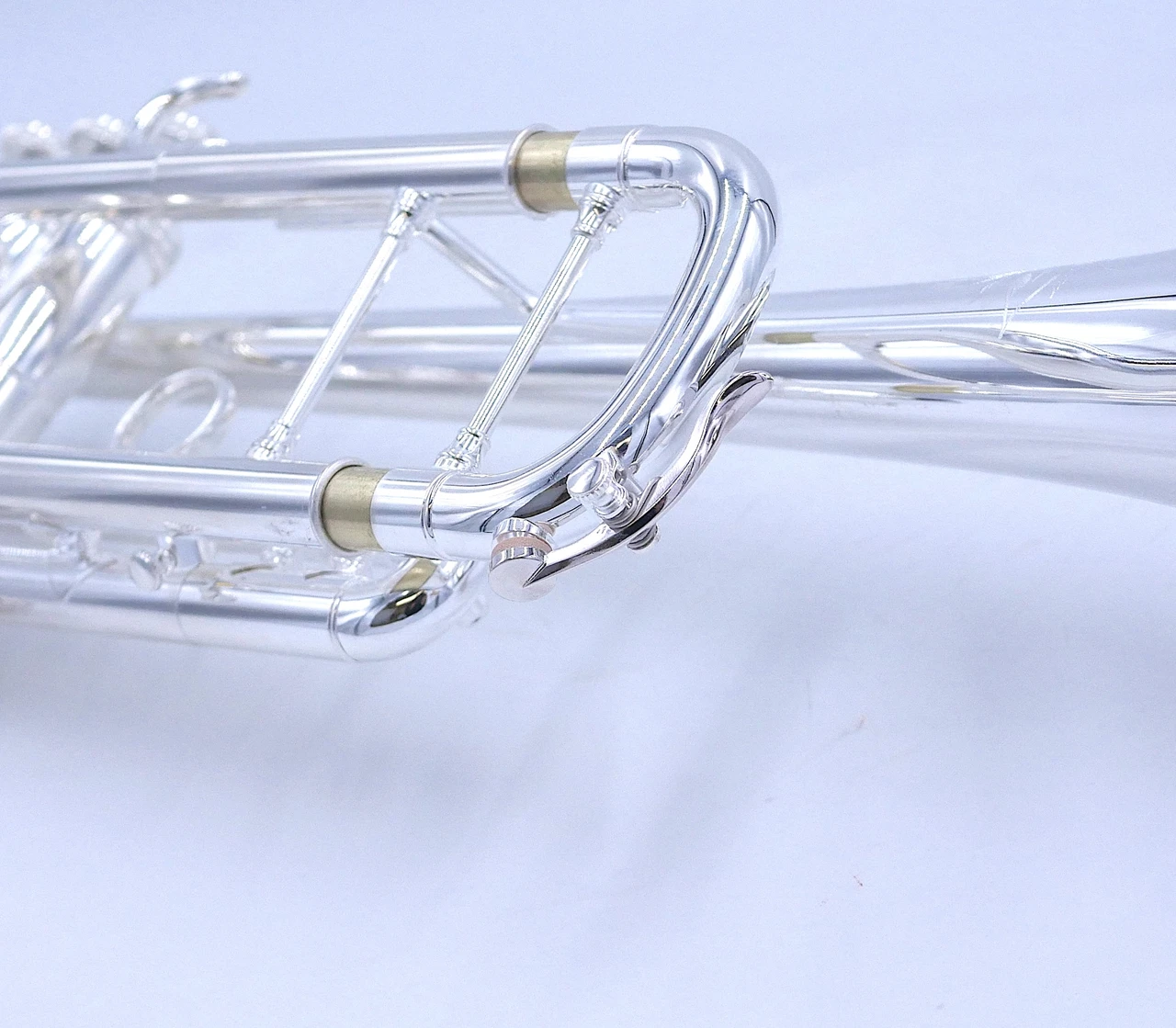 RED TAG SALE! S.E. Shires Model B Trumpet in Silver Plate  open box demo!