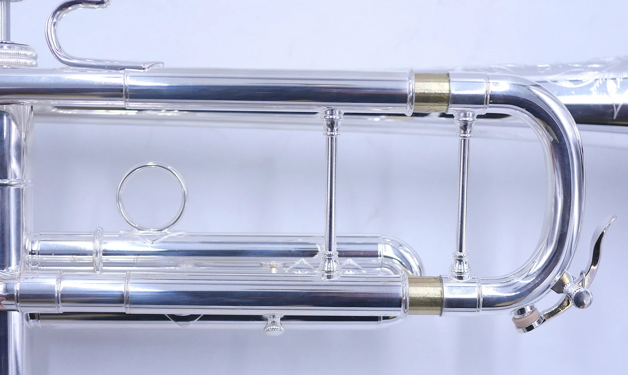 RED TAG SALE! S.E. Shires Model B Trumpet in Silver Plate  open box demo!