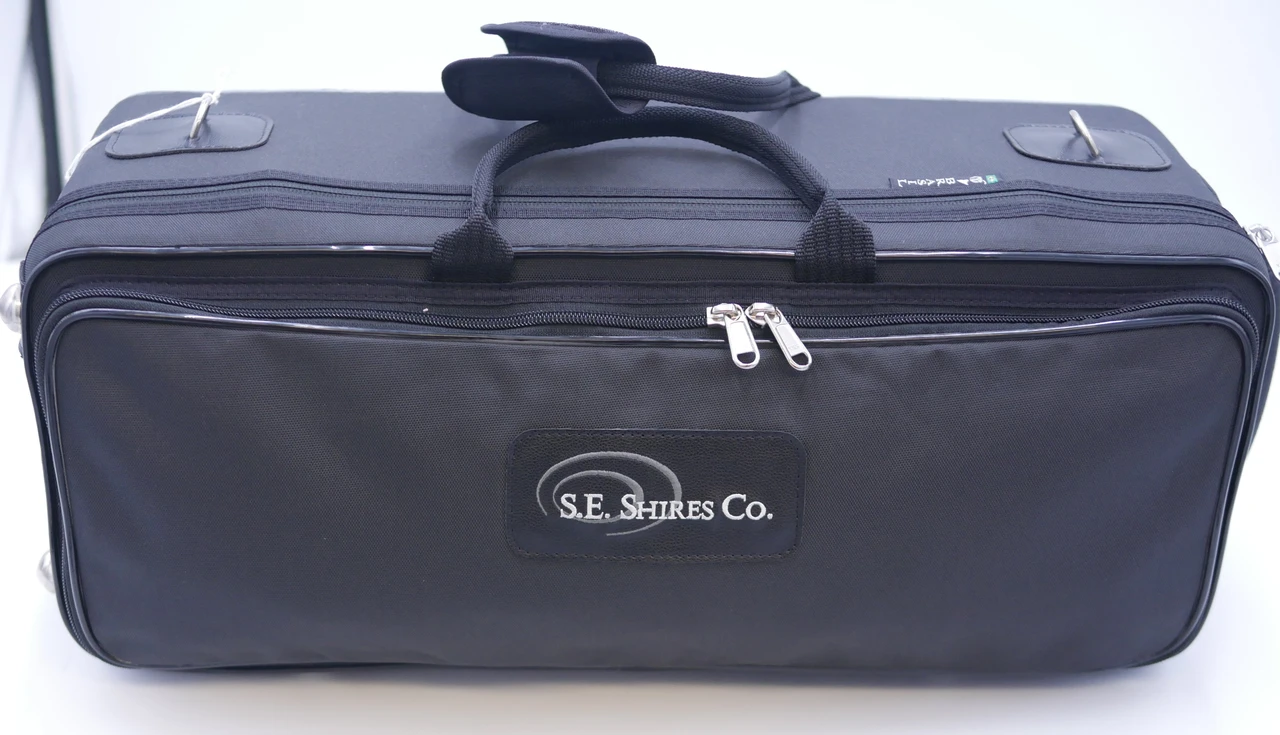 RED TAG SALE! S.E. Shires Model B Trumpet in Silver Plate  open box demo!
