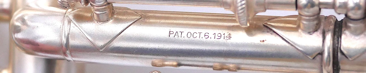 1915 Holton Revelation Cornet in Silver Plate: Closet Queen (full kit)