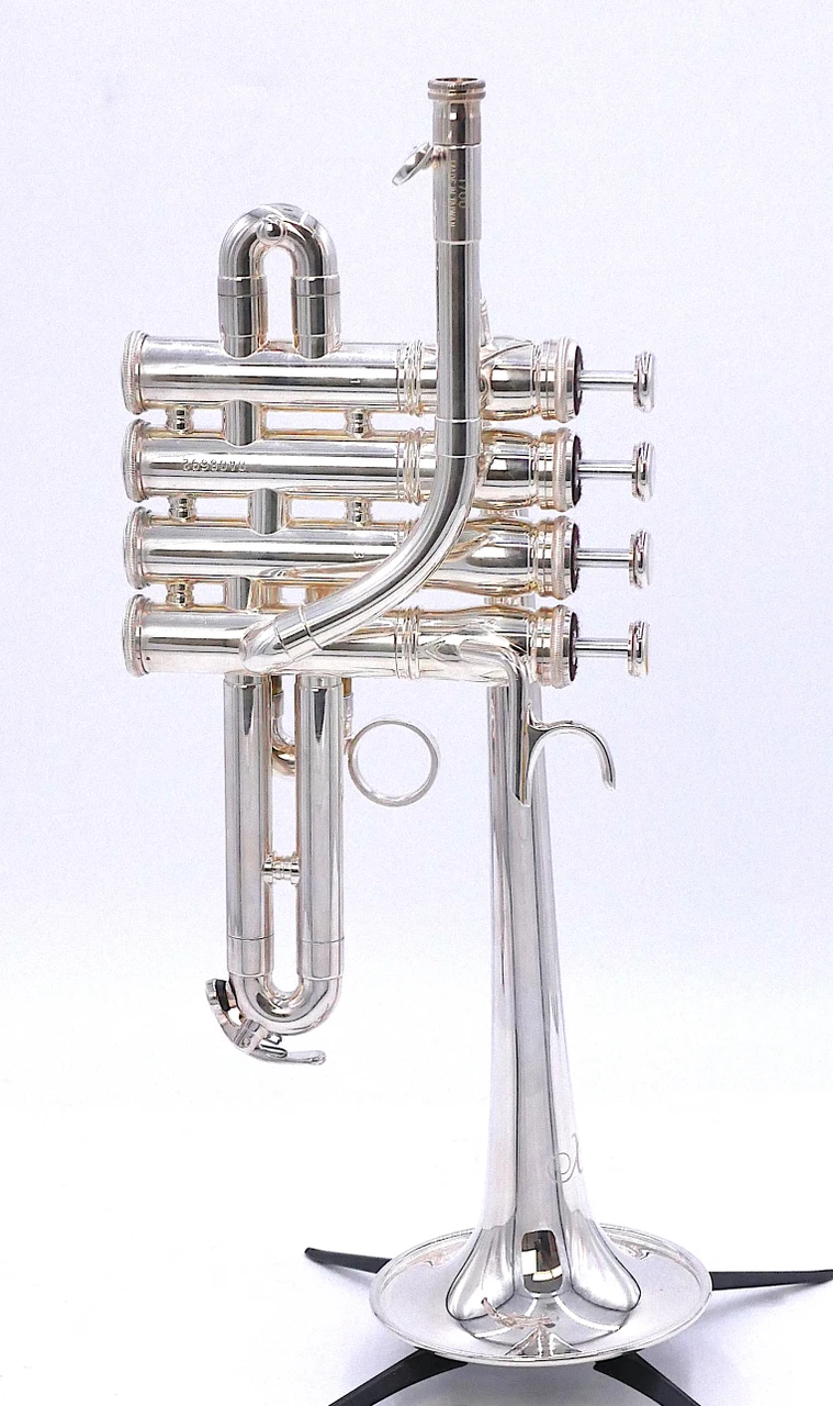 RED TAG SALE The Incredible  XO 1700 Bb/A Piccolo Trumpet  in silver plate FLOOR DEMO