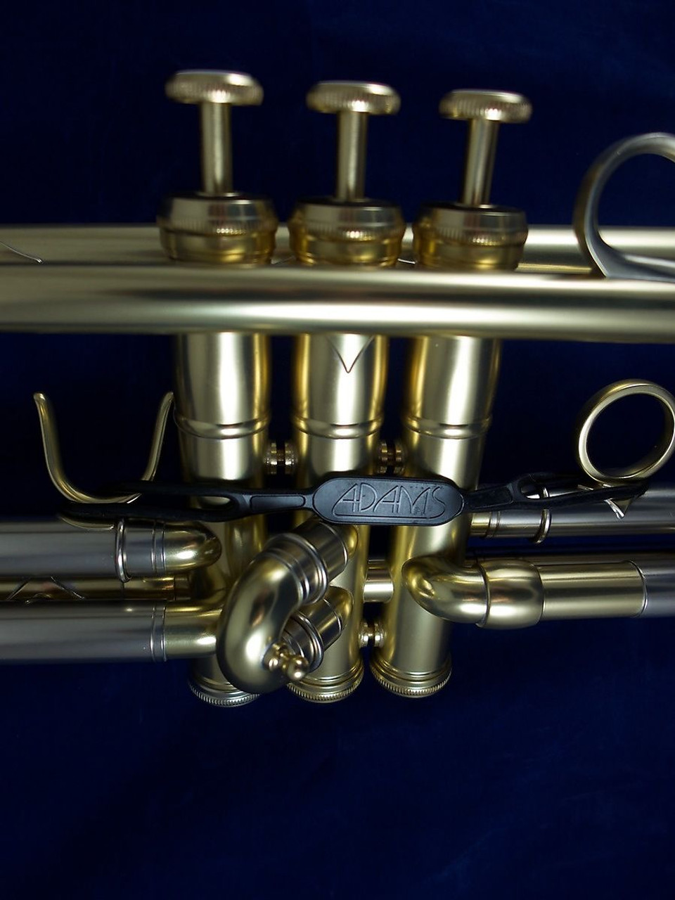 antigua winds goldtone sterling silver trumpet
