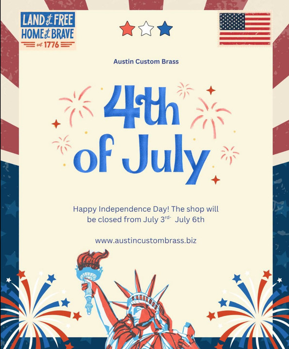 ACB  closed until July 6th  for the 4th Holiday