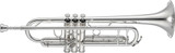 New Jupiter 1110 Intermediate Trumpet in silver plate