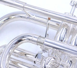 Brasspire Unicorn Cornet with Dual Triggers:  A great 1st  brass band cornet or solo instrument
