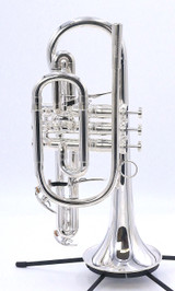Brasspire Unicorn Cornet with Dual Triggers:  A great 1st  brass band cornet or solo instrument