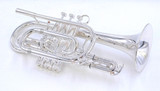 Brasspire Unicorn Cornet with Dual Triggers:  A great 1st  brass band cornet or solo instrument