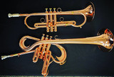 Adams Custom Reverse Flugelhorn (Chief Xian aTunde Adjuah model) in Rare Copper Plate!