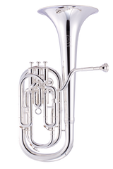 John Packer JP373S Sterling Baritone Horn in Silver Plate