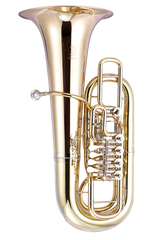 John Packer JP379FF Sterling F Tuba in Gold Lacquer