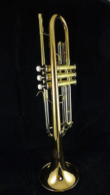 Bundle Deal on Manchester RL-GB Professional Bb Trumpet, with Care Kit, ACB Standard Series 2CS mpc, Hercules stand, and Jo Ral straight mute!