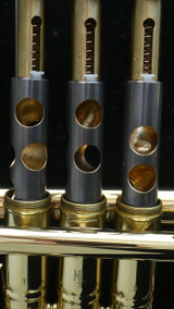 Bundle Deal on Manchester RL-GB Professional Bb Trumpet, with Care Kit, ACB Standard Series 2CS mpc, Hercules stand, and Jo Ral straight mute!