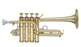 John Packer 254SW Bb/A Piccolo Trumpet in Lacquer!