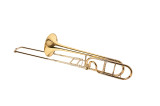 Manchester Brass Professional Tenor Trombone with Red Brass Bell