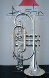Adams CN1 Selected Series Cornet in Silver Plate!