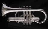 Adams CN2 Selected Series Cornet in Silver Plate!