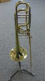The ACB Doubler's Bass Trombone With Dual Independent Triggers in Polished Lacquer