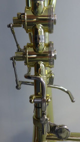 The ACB Doubler's Bass Trombone With Dual Independent Triggers in Polished Lacquer