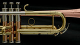 Getzen 900DLX Eterna Deluxe Model Bb Trumpet in Clear Lacquer with copper bell!