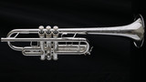 Shires Model 401 C Trumpet in Silver Plate