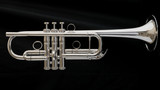 Brasspire Unicorn 1000S  C Trumpet in Silver Plate!