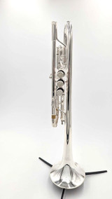  ACB  Doubler C Trumpet in silver plate! 