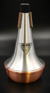 Jo Ral 1C Tenor Trombone Straight Mute in Aluminum with Copper Bottom