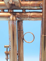 Pre-Owned Bach/Pilczuk/NTC Frankenhorn Trumpet in Raw Brass