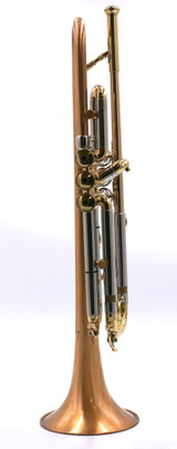 Awesome Pre-Owned BAC Recording Trumpet in Clear Lacquer with Satin Bell