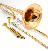 Like New Conn 88HTCL Tenor Trombone with "Elkhart Style" Thin-wall Rose Brass Bell and "Lindberg" Valve