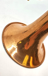 A Total Chameleon! 1956 Conn Victor 10A Long Model Cornet with Coprion Bell