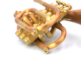 FULL SATIN:  CarolBrass CPT-7090-RLM  DIZZY  Pocket  Trumpet