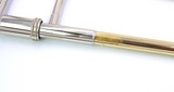 Pre-Owned  Shires Large Bore Tenor Trombone with F Attachment and Pre-Eastman Bell in Clear Lacquer