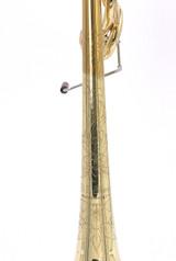 Pre-Owned  Shires Large Bore Tenor Trombone with F Attachment and Pre-Eastman Bell in Clear Lacquer