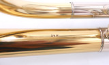 Pre-Owned  Shires Large Bore Tenor Trombone with F Attachment and Pre-Eastman Bell in Clear Lacquer
