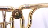 Pre-Owned  Shires Large Bore Tenor Trombone with F Attachment and Pre-Eastman Bell in Clear Lacquer