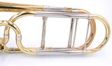 Pre-Owned  Shires Large Bore Tenor Trombone with F Attachment and Pre-Eastman Bell in Clear Lacquer