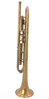   From The Brad Goode Collection: 1929 Conn 56B Trumpet in Raw Brass 