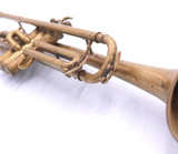   From The Brad Goode Collection: 1929 Conn 56B Trumpet in Raw Brass 